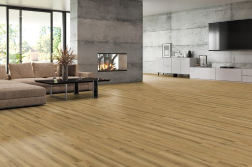 Eiche Kalahari DESIGN, HDF Vinyl Twist PLUS lackiert gefast (4V), Holzoptik, 1-Stab, softsynchron Tilo