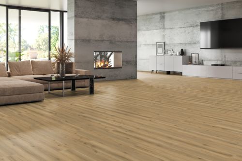 Eiche Macadamia DESIGN, HDF Vinyl Twist PLUS lackiert gefast (4V), Holzoptik, 1-Stab, softsynchron Tilo
