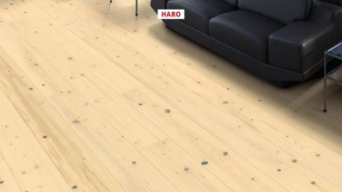 Tanne lichtweiß Universal strukturiert naturaDur Top Connect HARO PARKETT 4000 Landhausdiele 180 4V