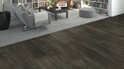Eiche Whistler basalt* authentic Top Connect DISANO by HARO WaveAqua Landhausdiele 4V