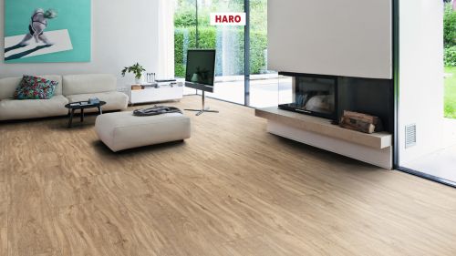 Sandeiche* strukturiert Top Connect DISANO by HARO LifeAqua Landhausdiele XL 4V