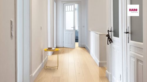 Eiche invisible Markant strukturiert naturaDur Top Connect HARO PARKETT 4000 Landhausdiele 180 4V