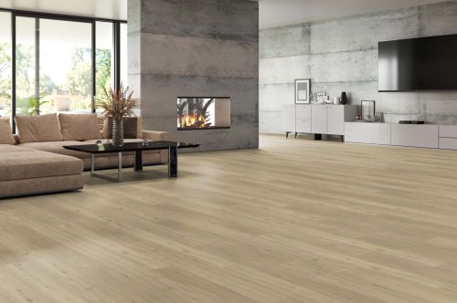 Eiche Porzellan DESIGN, HDF Vinyl Twist PLUS lackiert ungefast, Holzoptik, 1-Stab, gebürstet Tilo