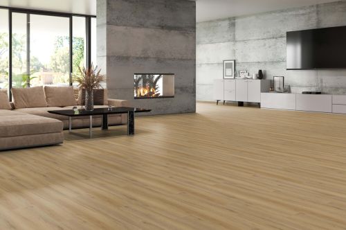 Eiche Sonora DESIGN, HDF Vinyl Twist PLUS lackiert ungefast, Holzoptik, 1-Stab, gebürstet Tilo