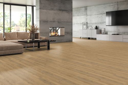 Lärche Natur DESIGN, HDF Vinyl Twist PLUS lackiert ungefast, Holzoptik, 1-Stab, softsynchron Tilo