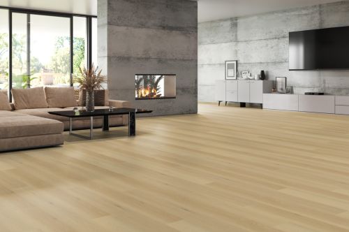 Eiche Puna DESIGN, Rigid Vinyl Twist PLUS lackiert gefast (4V), Holzoptik, 1-Stab, softsynchron Tilo