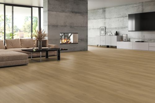 Eiche Suma DESIGN, HDF Vinyl Twist PLUS lackiert ungefast, Holzoptik, 1-Stab, softsynchron Tilo