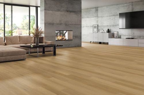 Eiche Yuma DESIGN, HDF Vinyl Twist PLUS lackiert gefast (4V), Holzoptik, 1-Stab, softsynchron Tilo