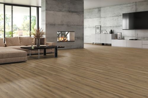 Eiche Finca DESIGN, HDF Vinyl Twist PLUS lackiert gefast (4V), Holzoptik, 1-Stab, softsynchron Tilo