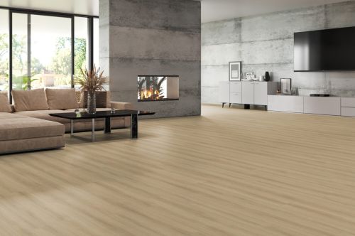 Eiche Weiss  HDF Vinyl Twist PLUS lackiert gefast (4V), Holzoptik ruhig, Premium, softsynchron Tilo