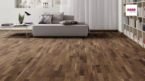 Amerikanischer Nussbaum Favorit Haro lackiert 12x180x2200mm