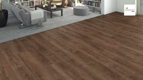 Eiche Victoria Geräuchert Wave Aqua LHD 4V Disano by Haro 8x193x1282mm