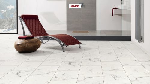 Marmor weiß* Steinstruktur Top Connect DISANO by HARO LifeAqua Piazza 4V