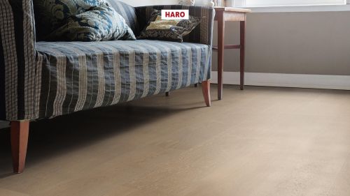 Eiche sandgrau Markant strukturiert naturaDur Top Connect HARO PARKETT 4000 Landhausdiele 180 4V