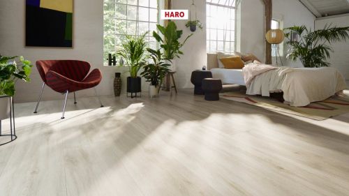 Eiche Provence creme* authentic Top Connect DISANO by HARO LifeAqua Landhausdiele 4V