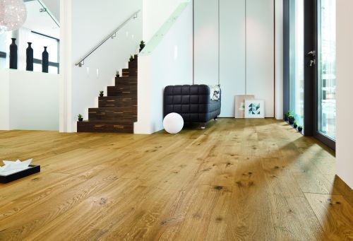 Eiche Sauvage retro strukturiert naturaLin plus Top Connect HARO PARKETT 4000 Landhausdiele 180 4V