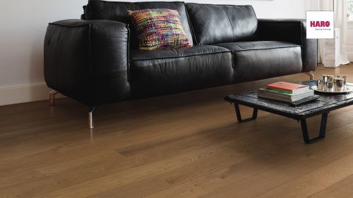 Bernsteineiche Markant strukturiert naturaDur Top Connect HARO PARKETT 4000 Landhausdiele 180 4V