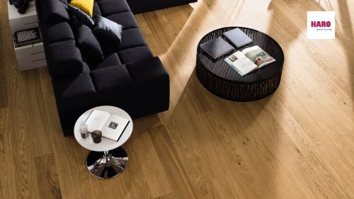 Eiche Markant strukturiert naturaDur Top Connect HARO PARKETT 4000 Landhausdiele Plaza 240 4V