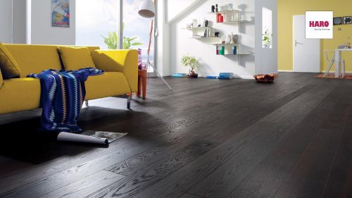 Achateiche strukturiert naturaLin plus Top Connect HARO PARKETT 4000 Landhausdiele 180 4V
