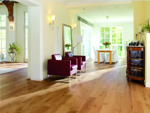 Eiche Markant strukturiert naturaLin plus Top Connect HARO PARKETT 4000 Landhausdiele Plaza 240 4V