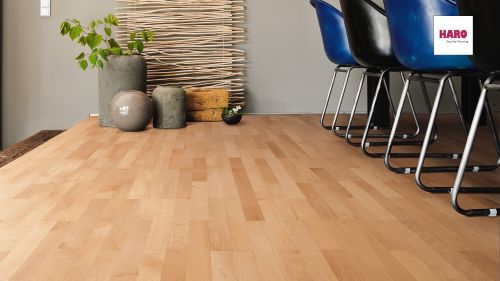 Buche gedämpft Trend naturaDur Top Connect HARO PARKETT 4000 Schiffsboden