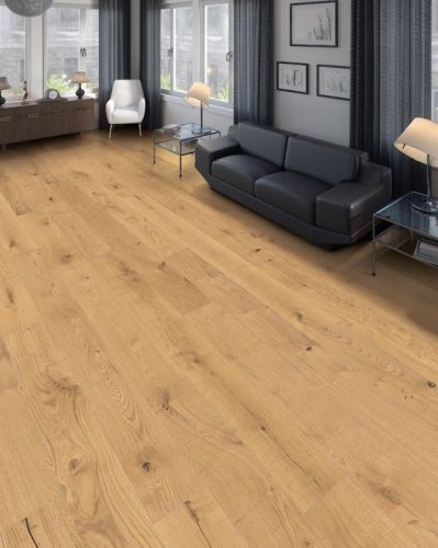 Eiche Sauvage strukturiert naturaDur Nut & Feder HARO PARKETT 4000 Landhausdiele Maxim 4V