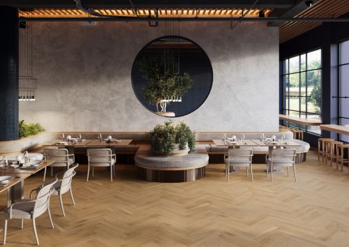 Eiche ALCAZAR Royal Castle Vinyl Fischgräte