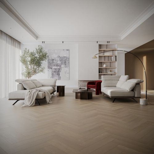 Eiche DUCALE Royal Castle Vinyl Fischgräte